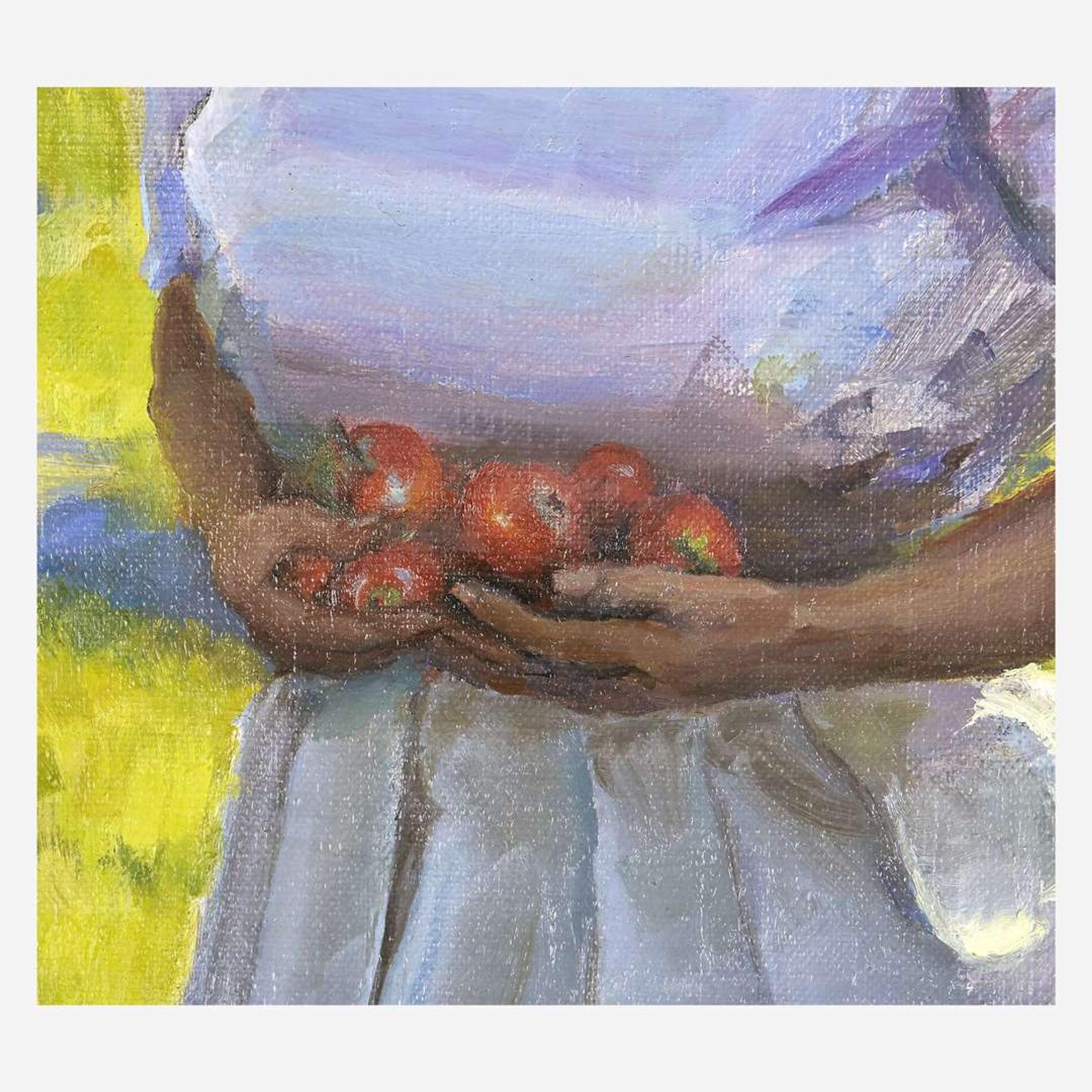 Harry Leith-Ross (American, 1886–1973) Apples From My Garden (Portrait of the Artist's Wife, Emily Leith-Ross, née Slaymaker)