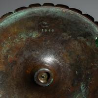 Blown-out candlestick, c. 1910