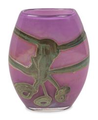 A Studio Glass Vase Attributed to Samuel Herman for Val St. Lambert