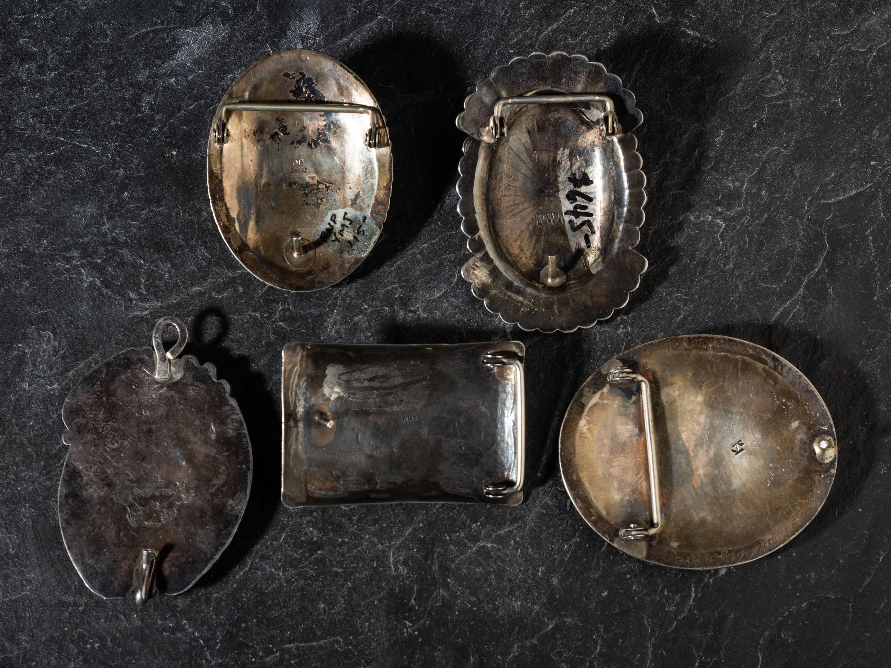 Navajo Belt Buckles