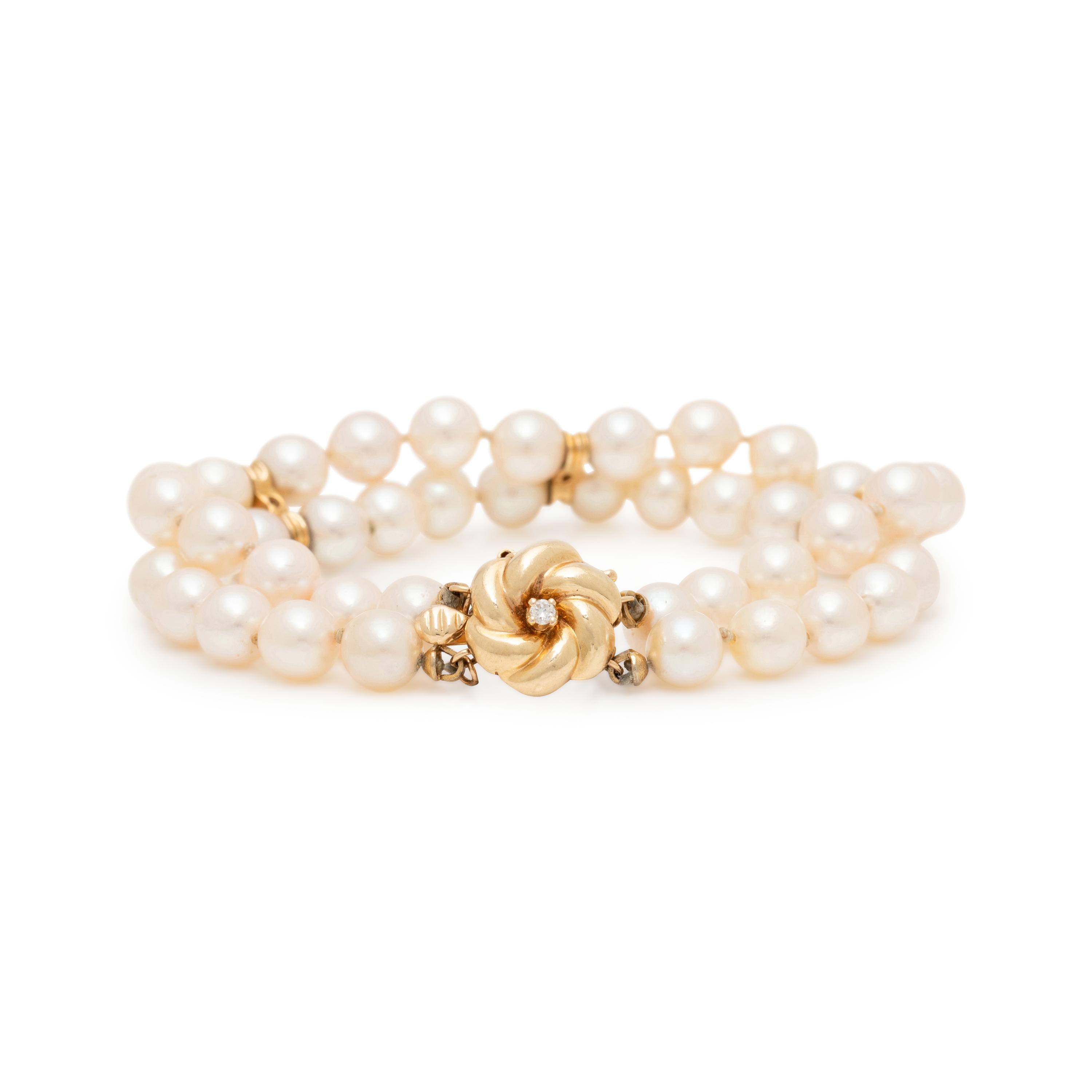 CULTURED PEARL BRACELET
