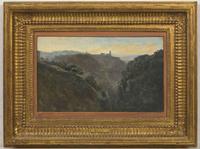Jean-Baptiste-Camille Corot (French, 1796-1875) - Matinée Brumeuse dans les Montagnes