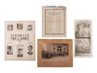 [POLICE AND FIREFIGHTING] Ephemera and photographs of Police and Fire personnel.