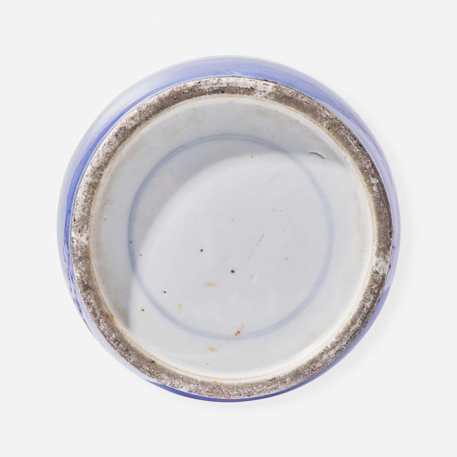 A Chinese blue and white rouleau vase 青花棒槌瓶 Late 19th/early 20th century ???????????