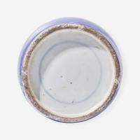 A Chinese blue and white rouleau vase 青花棒槌瓶 Late 19th/early 20th century ???????????