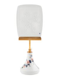 A Meissen Porcelain Table Screen