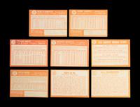 A Complete Set of 1964 Topps Baseball Cards (587/587)