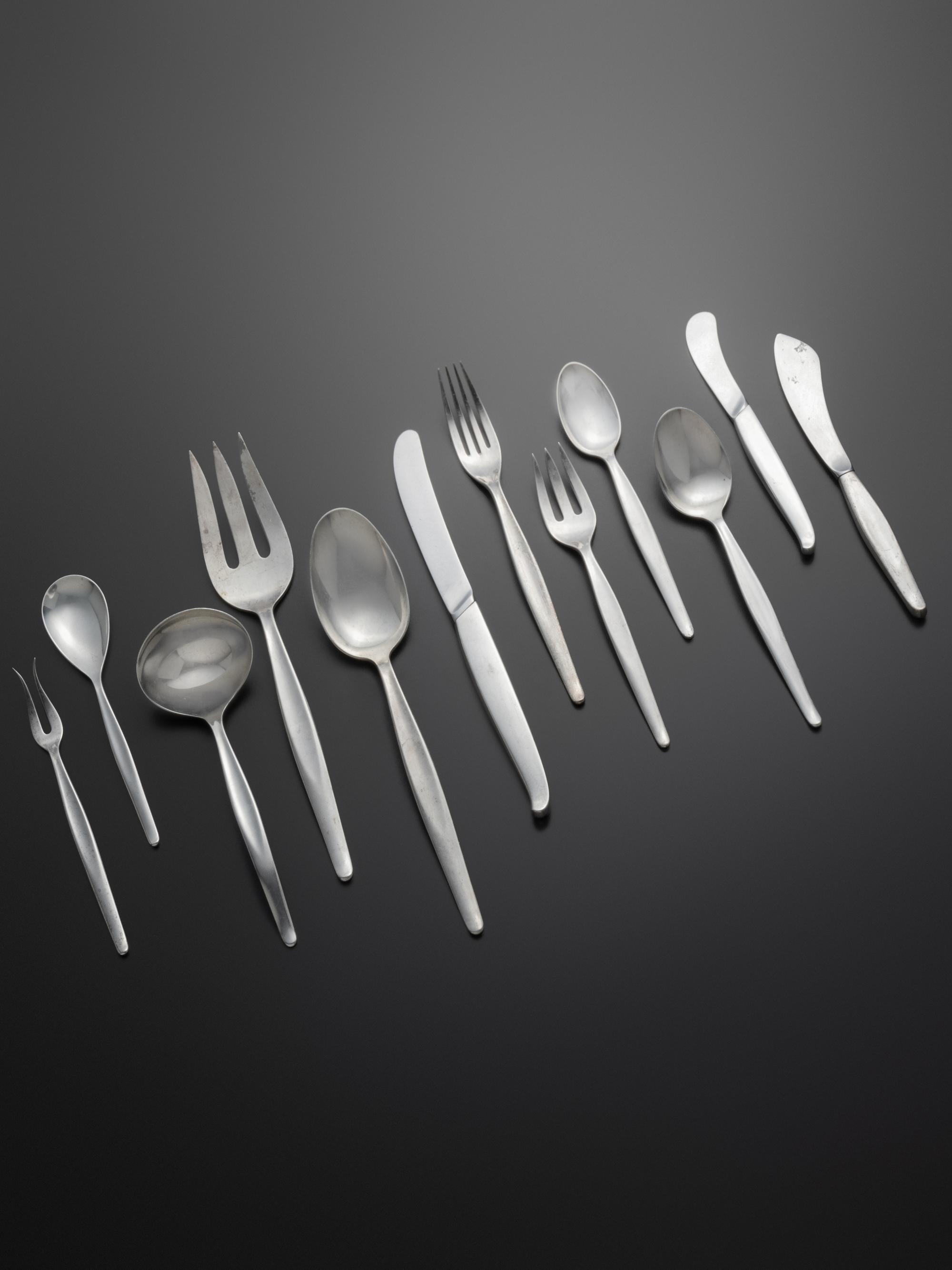 'Contour' Flatware Service, c. 1950 Towle, USA