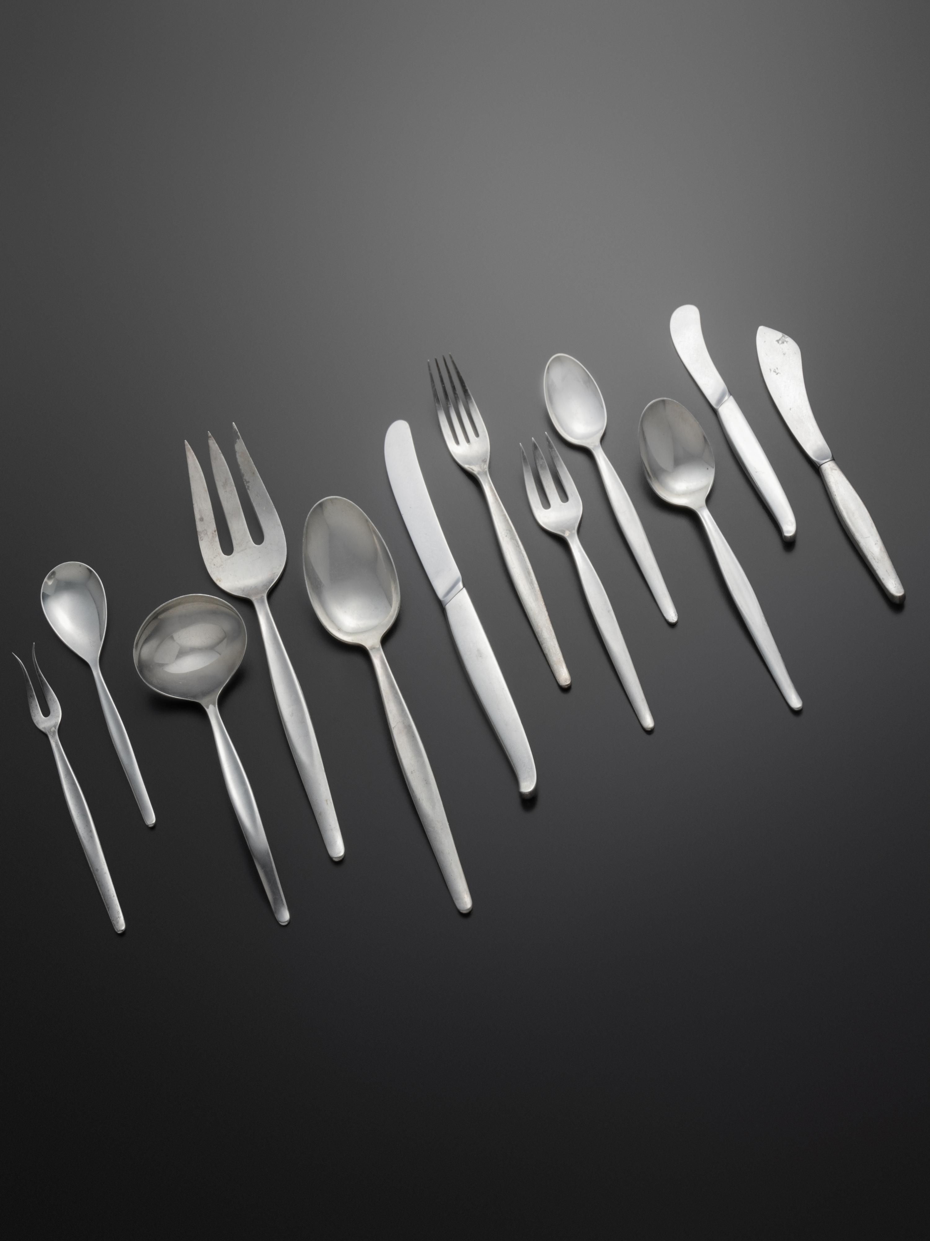 'Contour' Flatware Service, c. 1950 Towle, USA