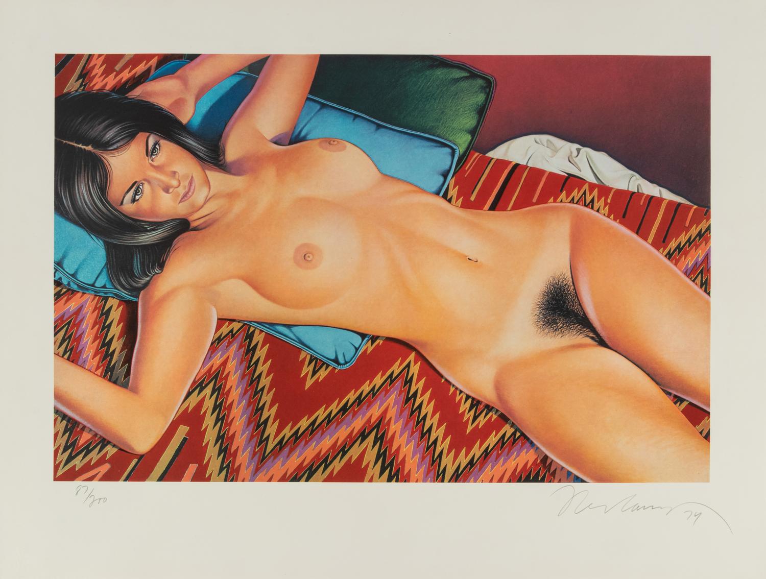 Mel Ramos ( complete portfolio of four prints with original cloth case)