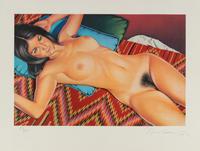Mel Ramos ( complete portfolio of four prints with original cloth case)
