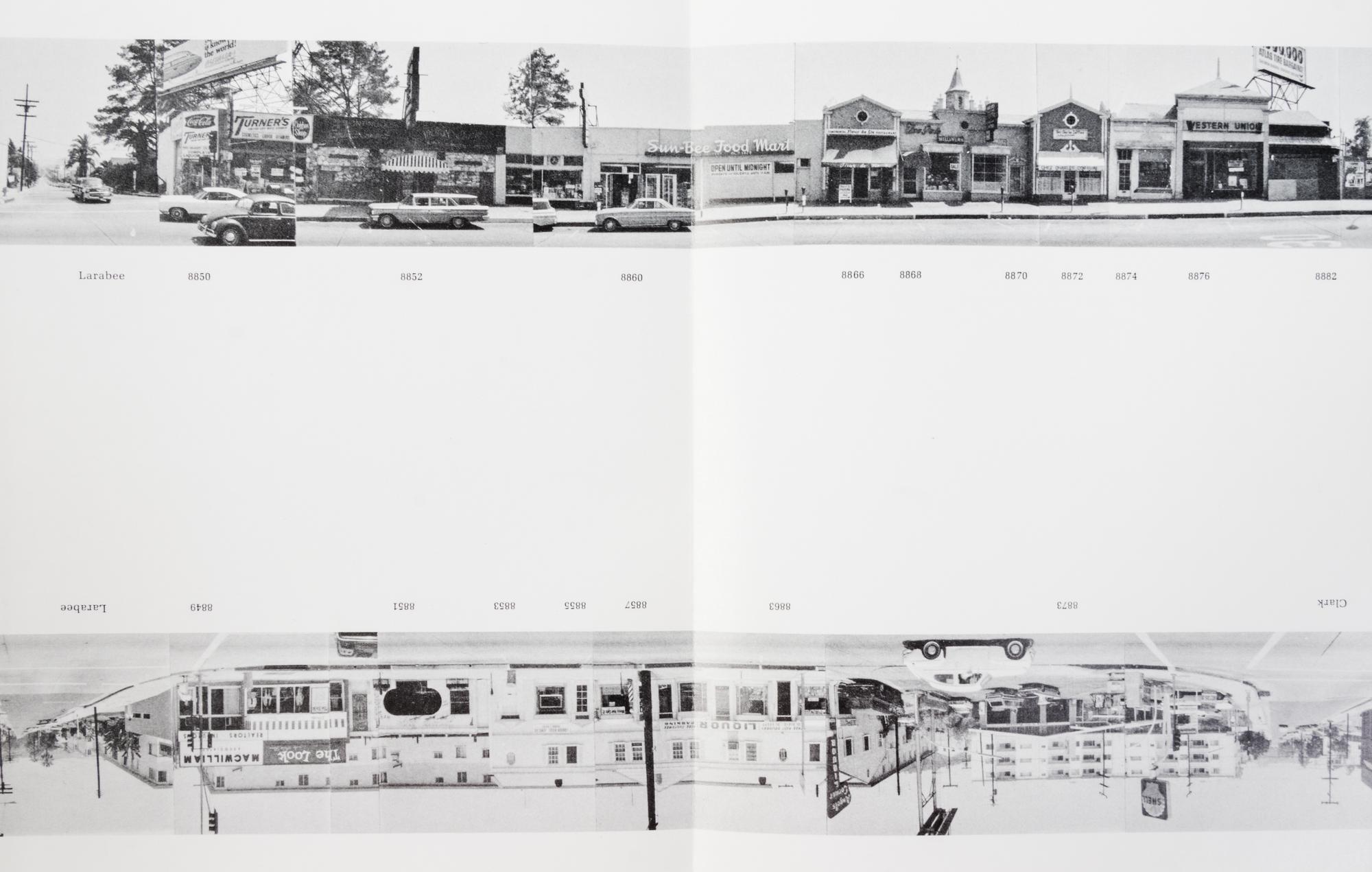 RUSCHA, ED. Every Building on the Sunset Strip. Los Angeles, 1966. First edition.