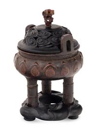 A Chinese Bronze Incense Burner