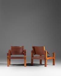Pair of Lounge Chairs, model S10, Meubles Chapo, France