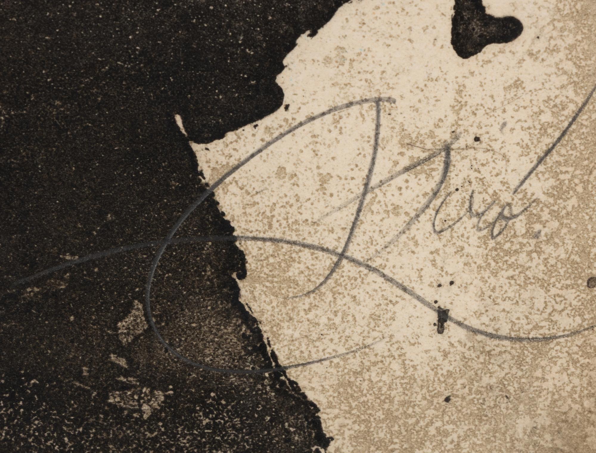 Joan Miró (Spanish, 1893–1983) — Els Gossos VI, 1979