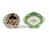 Four Coalport Porcelain Serving Articles