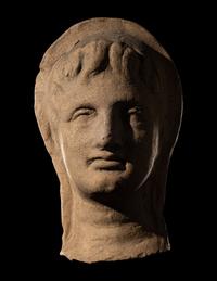 An Etruscan Terracotta Votive Head
