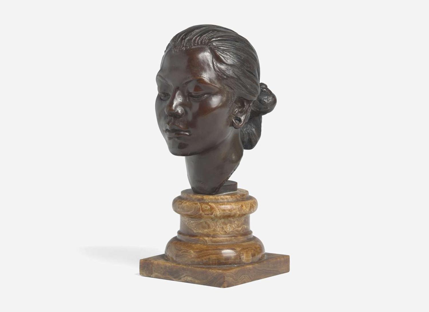 Malvina Hoffman (American, 1885/1887 – 1966) - Head of a Balinese Woman