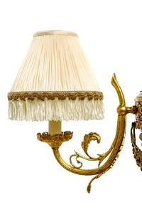 A French Gilt Bronze Three-Light Chandelier