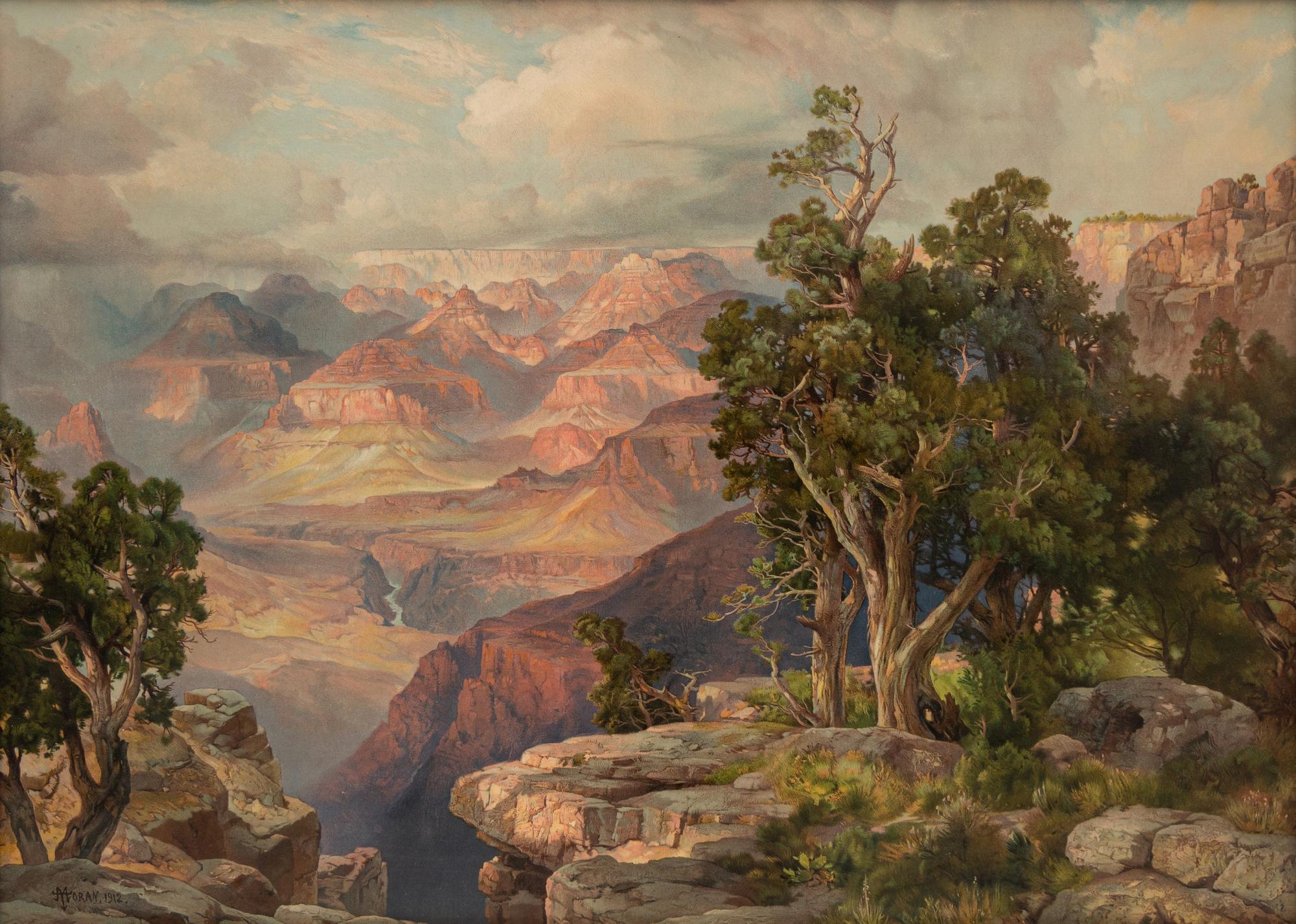 Grand Canyon of Arizona on the Santa Fe