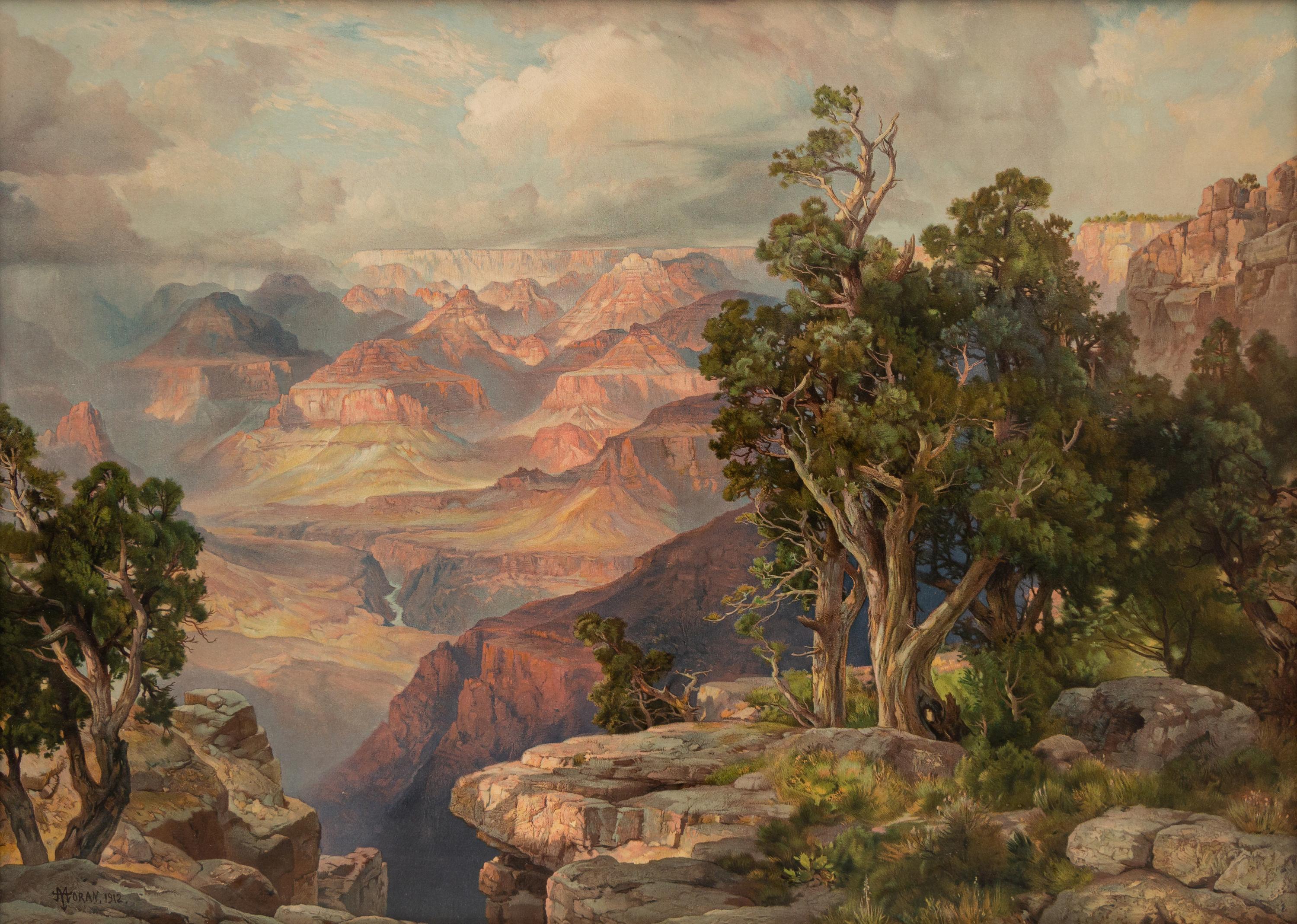 Grand Canyon of Arizona on the Santa Fe
