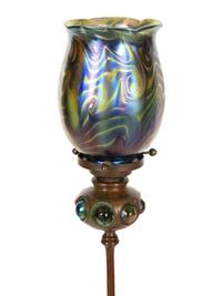 A Tiffany Studios Candle Stick
