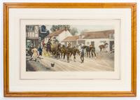 After Gilbert Scott Wright, (British, 1880-1958), A Fresh Team and Preparing for a Heavy Stage (2 works)