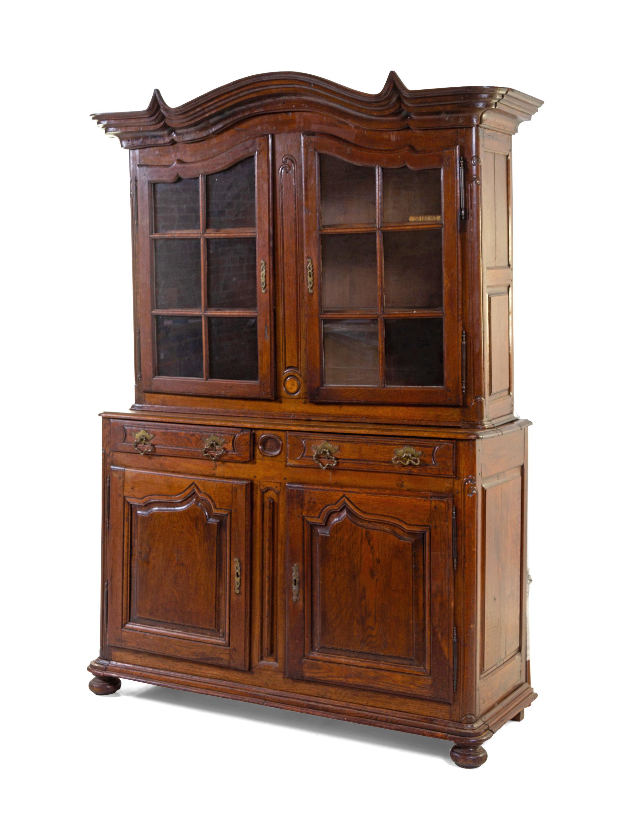 A French Provincial Oak Bookcase