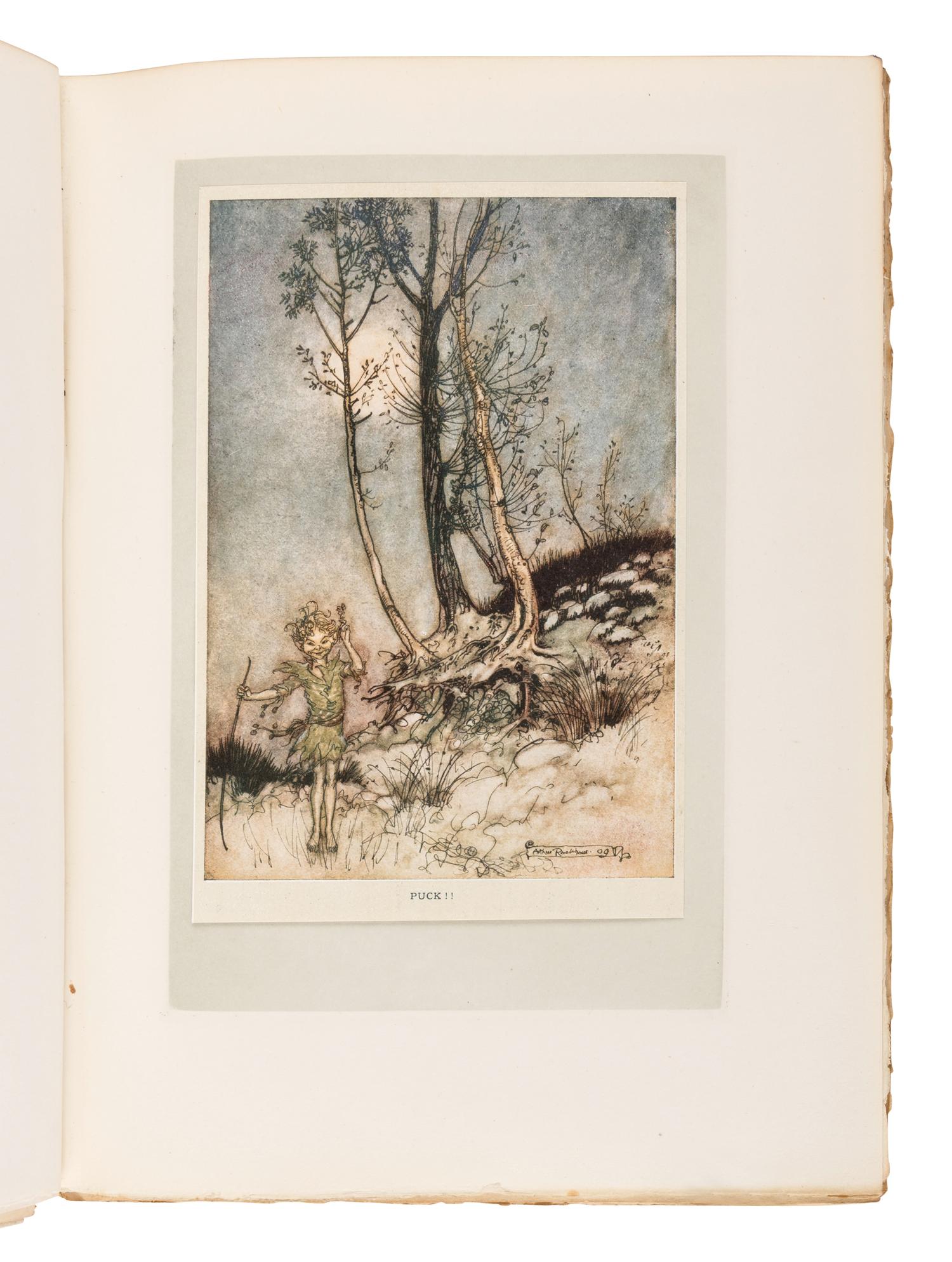 [RACKHAM, Arthur (1867-1939), illustrator]. LAMB, Charles (1775-1834) & Mary LAMB (1764-1847). Tales from Shakespeare. London and New York: J.M. Dent & Co., and E.P. Dutton & Co., 1909.