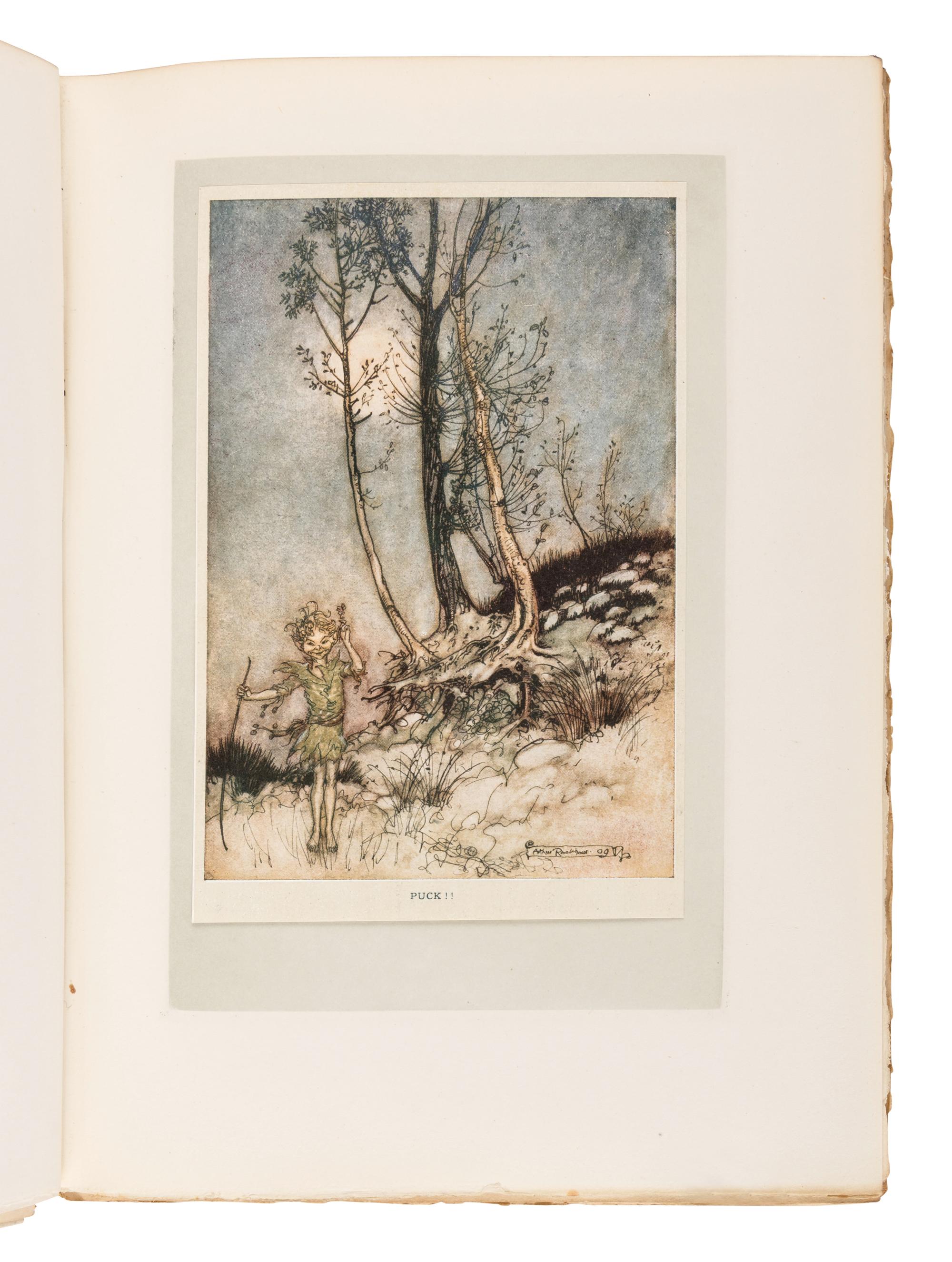 [RACKHAM, Arthur (1867-1939), illustrator]. LAMB, Charles (1775-1834) & Mary LAMB (1764-1847). Tales from Shakespeare. London and New York: J.M. Dent & Co., and E.P. Dutton & Co., 1909.