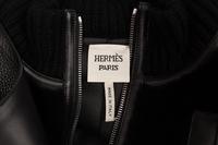 Hermès Black Shearling Pullover, 2021