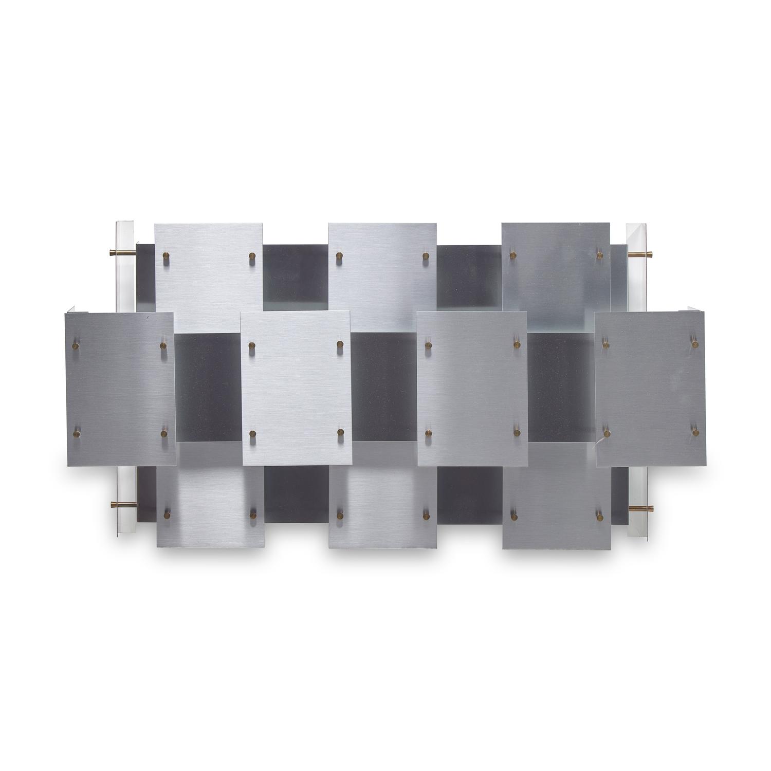 Large 'Cityscape' Wall Sconce, c. 1970