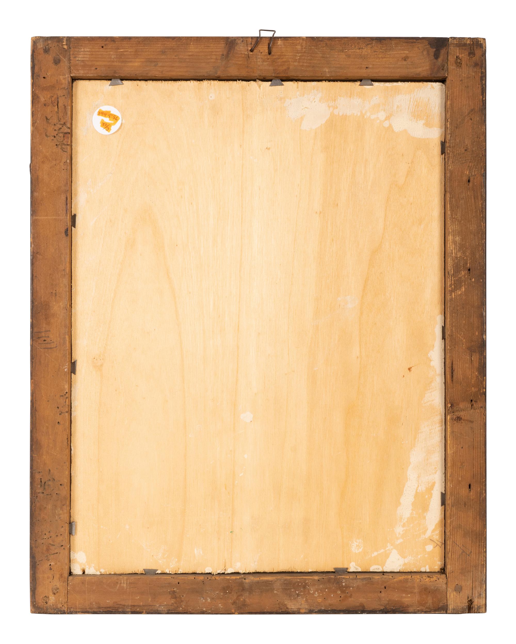 Two Italian Trompe-L'Oeil Collage Paintings — 20TH CENTURY