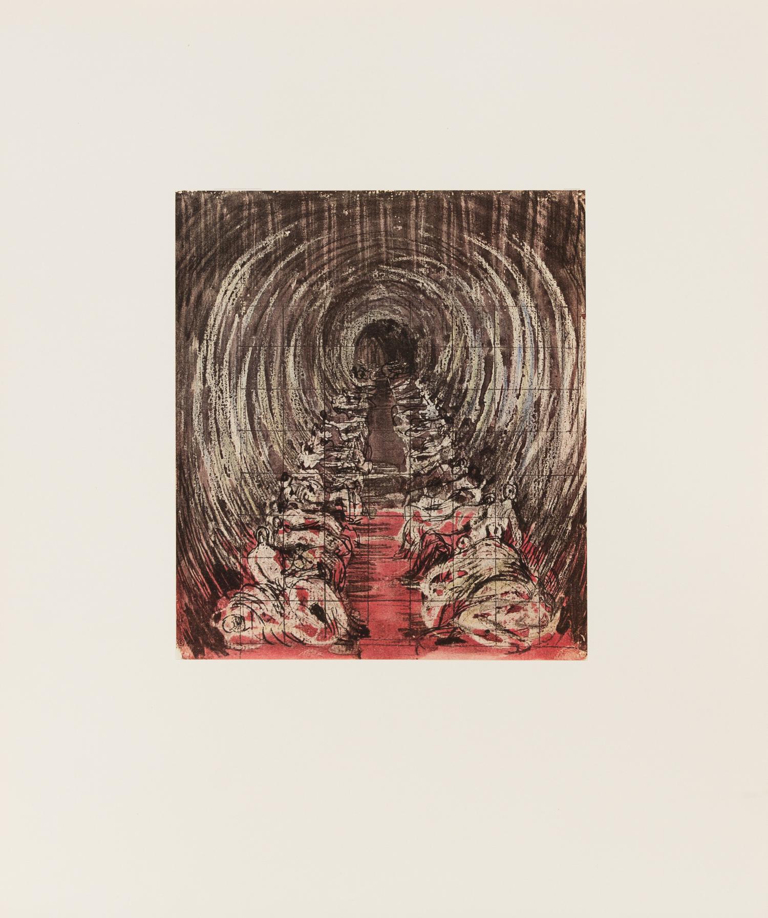 Henry Moore, (British, 1898-1986), Shelter Sketchbook