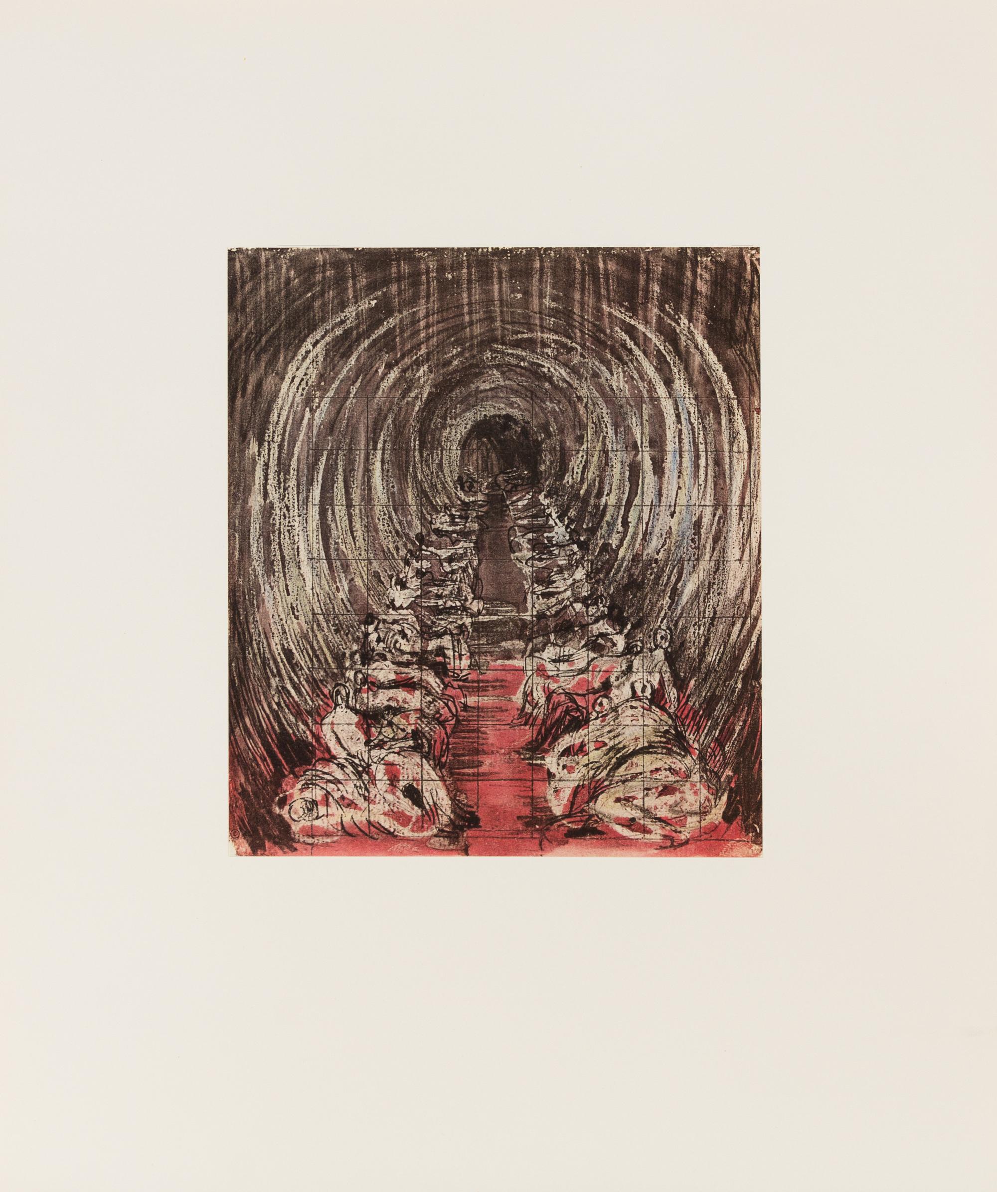 Henry Moore, (British, 1898-1986), Shelter Sketchbook