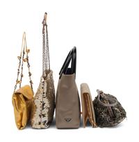 Six Metallic Designer Bags, Prada & Valentino