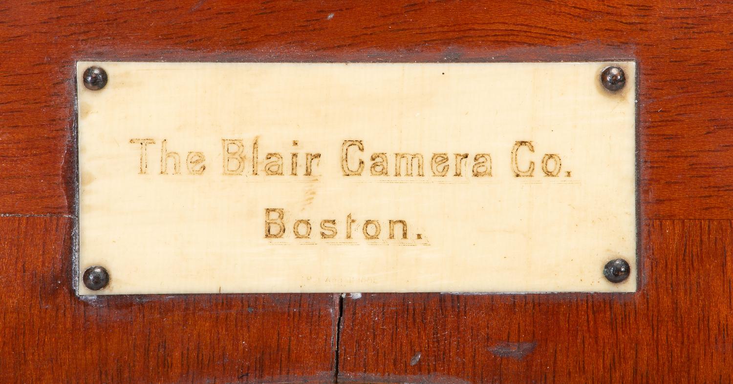 [EARLY PHOTOGRAPHY]. A group of 2 reversible back cameras produced by the Blair Camera Co., Boston, MA, ca 1888-1889.