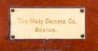 [EARLY PHOTOGRAPHY]. A group of 2 reversible back cameras produced by the Blair Camera Co., Boston, MA, ca 1888-1889.