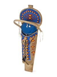 Plateau Beaded Hide Cradle