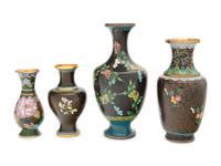 18 Japanese and Chinese Cloisonné Enamel Articles