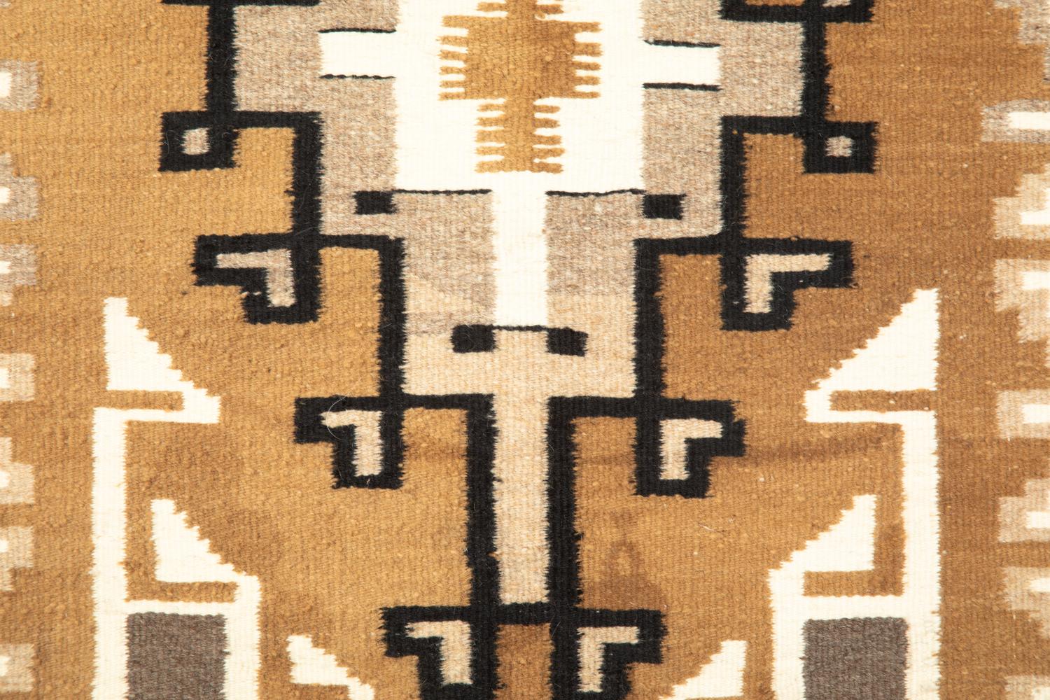 Navajo Two Grey Hills Weavings / Rugs