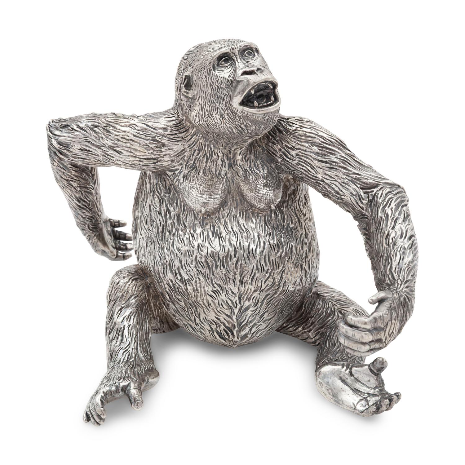Patrick Mavros (London and Harare, Zimbabwe, Est. 1978) — Seated Female Gorilla, 1996