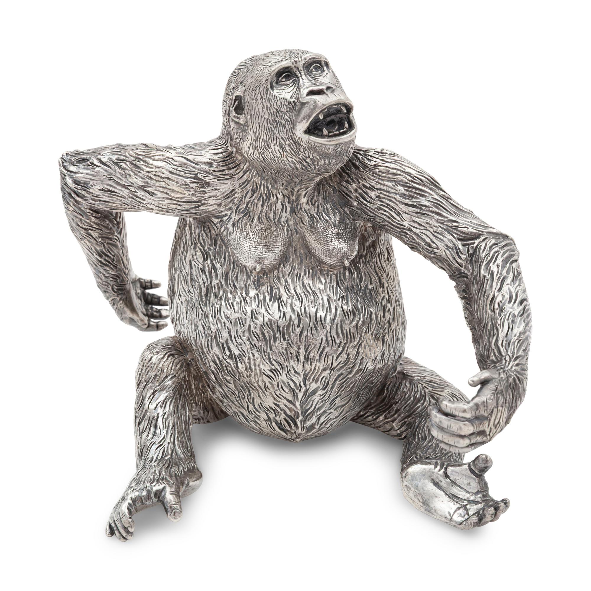 Patrick Mavros (London and Harare, Zimbabwe, Est. 1978) — Seated Female Gorilla, 1996