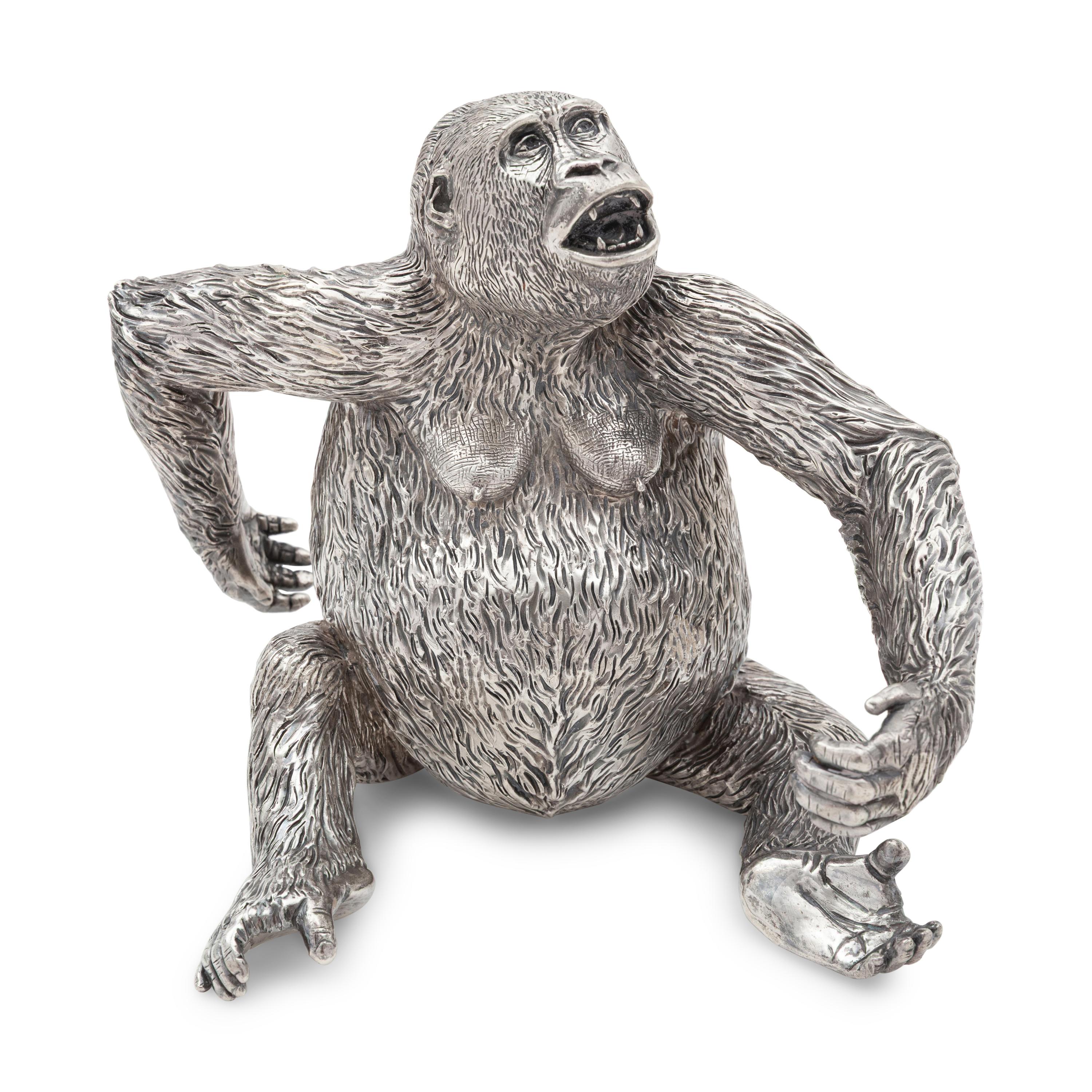 Patrick Mavros (London and Harare, Zimbabwe, Est. 1978) — Seated Female Gorilla, 1996