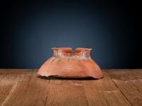 ** San Lazaro Pueblo Pottery Jar Rim