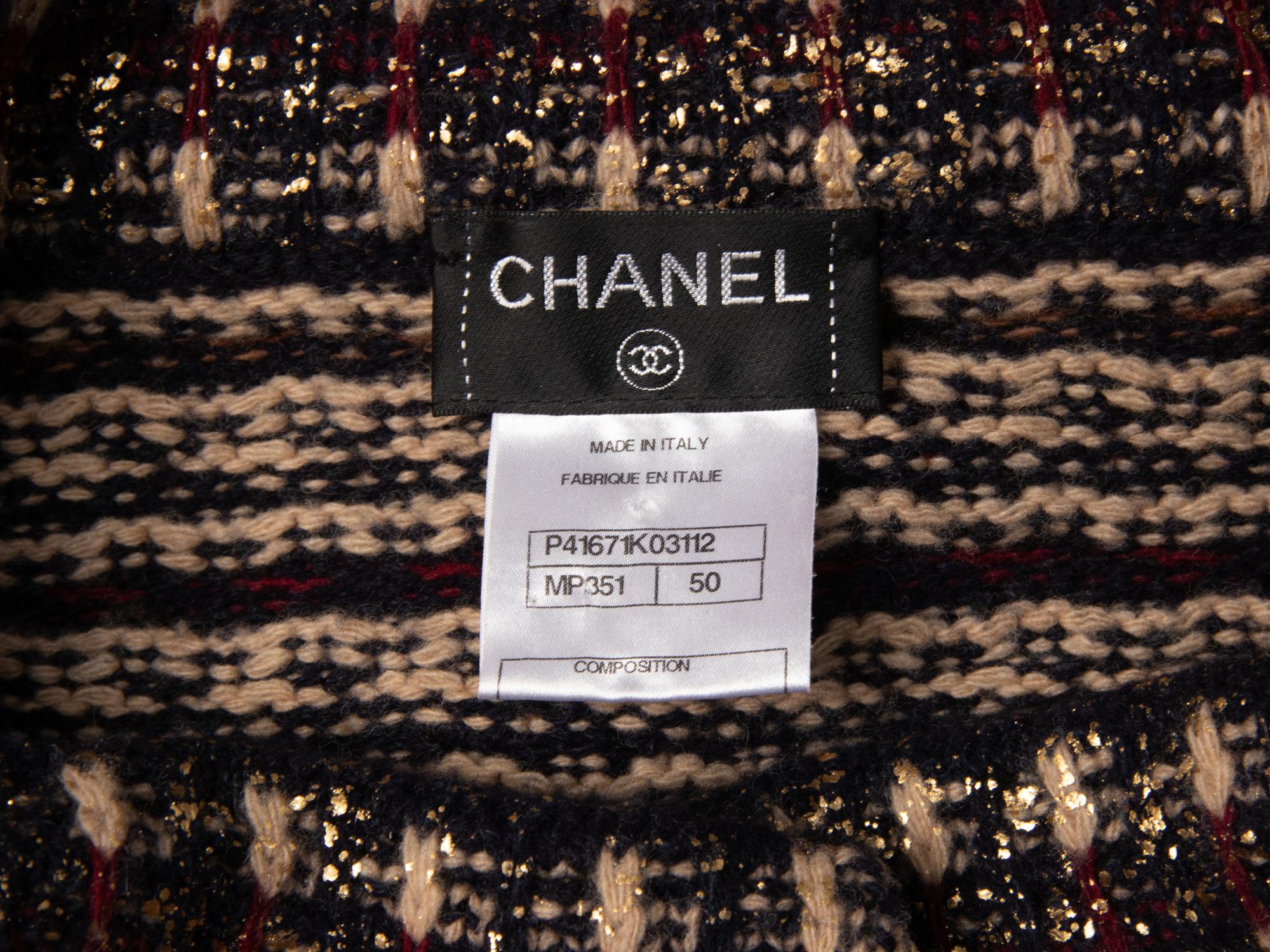 Chanel, Paris-Byzance Metallic Knit Jacket