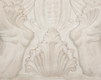 An Italian Specimen Marble and Carved White Marble Table