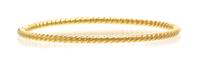 An 18 Karat Yellow Gold Bangle Bracelet, 4.80 dwts.