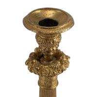 A Set of Four Charles X Style Gilt Bronze Candlesticks