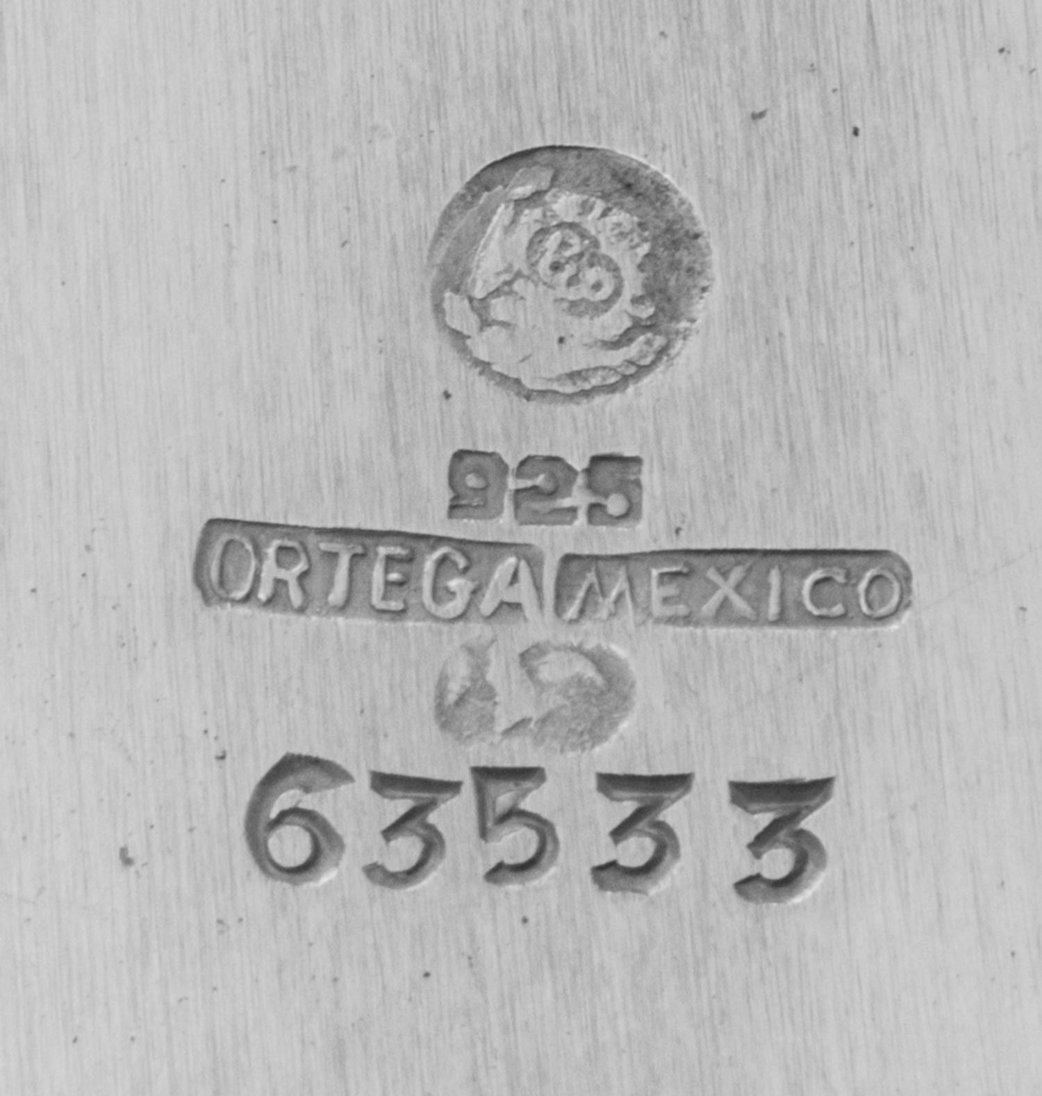 A Mexican Silver Tray